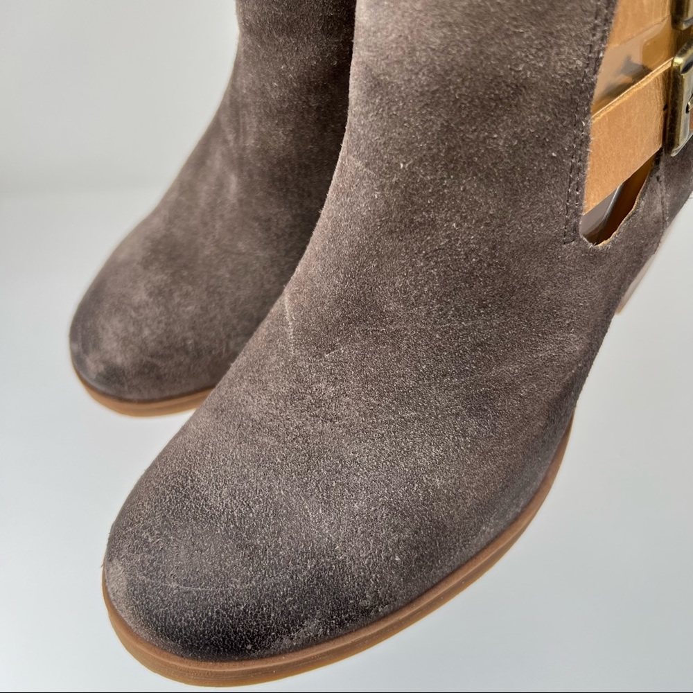Korks | Suede Ankle Booties | 7M - Picture 3 of 13